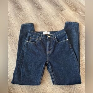 Everlane Dark Blue Skinny Jeans